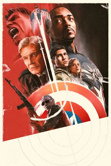 Plakat do filmu "Kapitan Ameryka: Nowy wspaniały świat" #552360