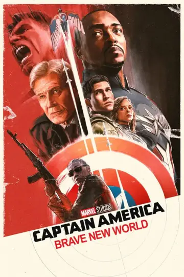 Plakat do filmu "Kapitan Ameryka: Nowy wspaniały świat" #552411