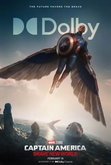 Plakat do filmu "Kapitan Ameryka: Nowy wspaniały świat" #552426