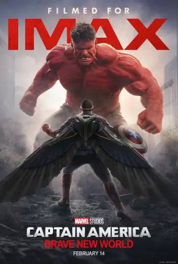 Plakat do filmu "Kapitan Ameryka: Nowy wspaniały świat" #552430