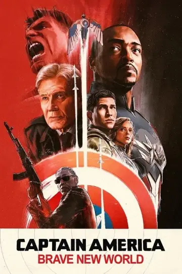 Plakat do filmu "Kapitan Ameryka: Nowy wspaniały świat" #552439