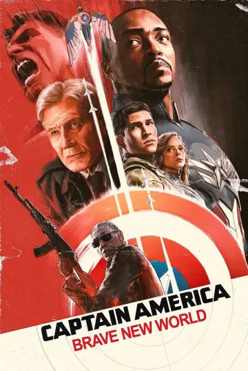 Plakat do filmu "Kapitan Ameryka: Nowy wspaniały świat" #552449