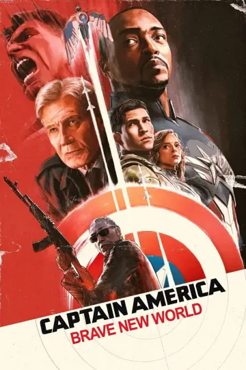 Plakat do filmu "Kapitan Ameryka: Nowy wspaniały świat" #552482