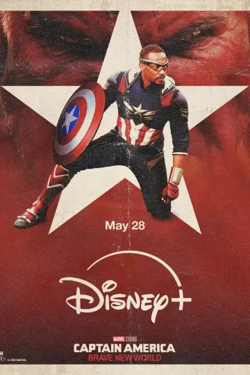 Plakat do filmu "Kapitan Ameryka: Nowy wspaniały świat" #552528