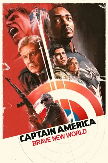 Plakat do filmu "Kapitan Ameryka: Nowy wspaniały świat" #552537