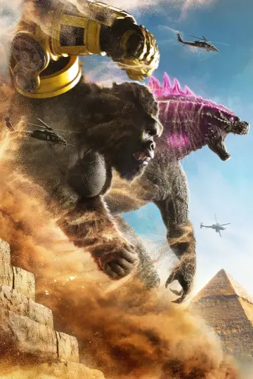 Plakat do filmu "Godzilla i Kong: Nowe imperium" #434397