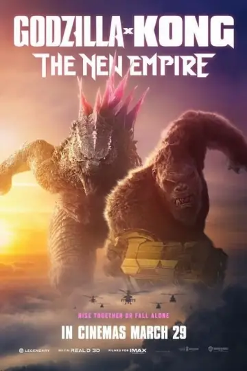 Plakat do filmu "Godzilla i Kong: Nowe imperium" #434401