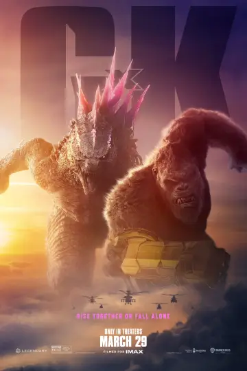 Plakat do filmu "Godzilla i Kong: Nowe imperium" #565728
