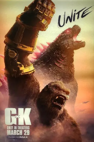 Plakat do filmu "Godzilla i Kong: Nowe imperium" #565763