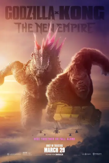 Plakat do filmu "Godzilla i Kong: Nowe imperium" #565774