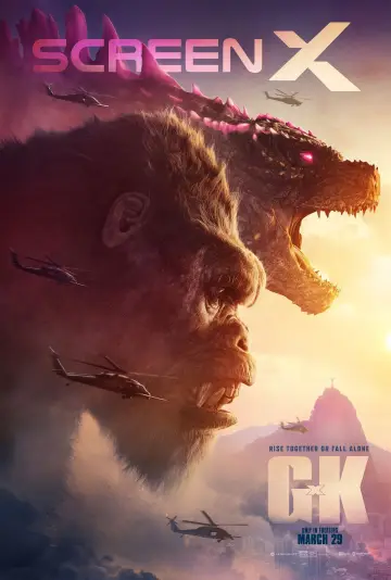 Plakat do filmu "Godzilla i Kong: Nowe imperium" #565778