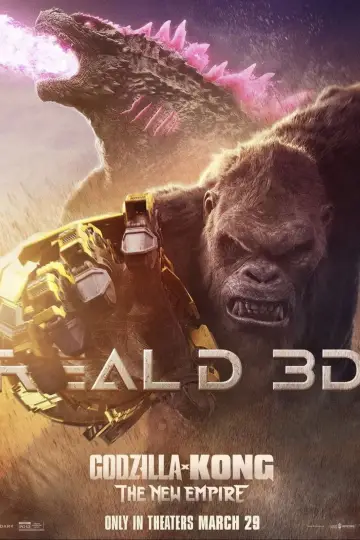 Plakat do filmu "Godzilla i Kong: Nowe imperium" #565844