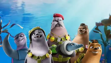 Zasłona do filmu "Foki kontra rekiny" #345467