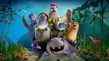 Zasłona do filmu "Foki kontra rekiny" #345468