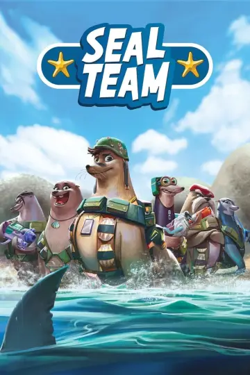 Plakat do filmu "Foki kontra rekiny" #74075