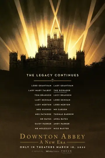 Plakat do filmu "Downton Abbey: Nowa epoka" #67339