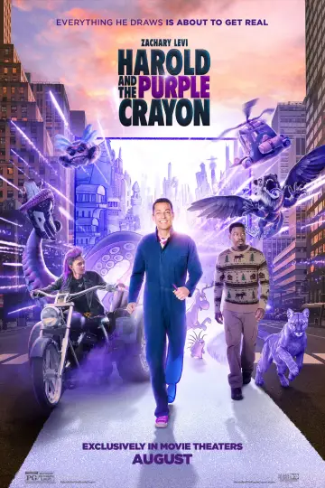 Plakat do filmu "Harold i magiczna kredka" #653487