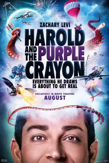 Plakat do filmu "Harold i magiczna kredka" #653489
