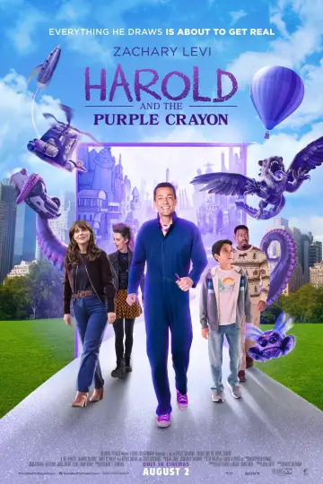 Plakat do filmu "Harold i magiczna kredka" #653490
