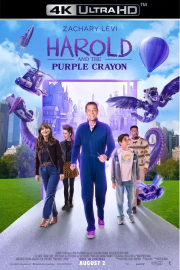 Plakat do filmu "Harold i magiczna kredka" #653496