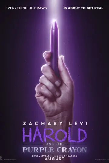 Plakat do filmu "Harold i magiczna kredka" #653497