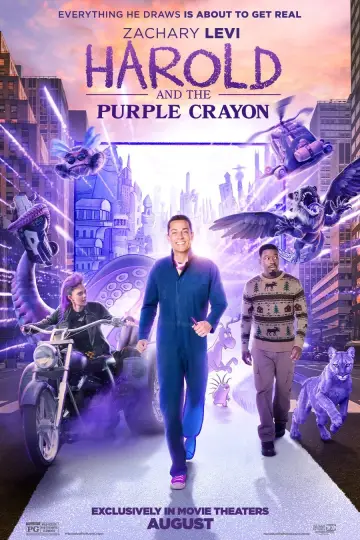 Plakat do filmu "Harold i magiczna kredka" #653508