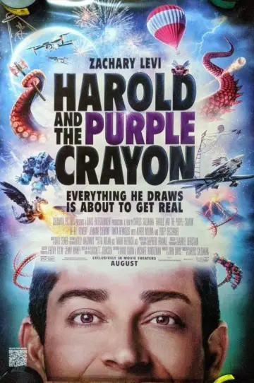 Plakat do filmu "Harold i magiczna kredka" #653509