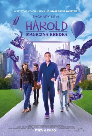 Plakat do filmu "Harold i magiczna kredka" #653513