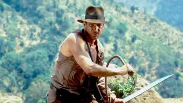 Zasłona do filmu "Indiana Jones : à la recherche de l