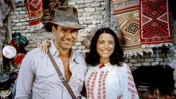 Zasłona do filmu "Indiana Jones : à la recherche de l