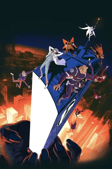 Plakat do filmu "Bracia Venture: Świetlista jest krew z serca pawiana" #340465