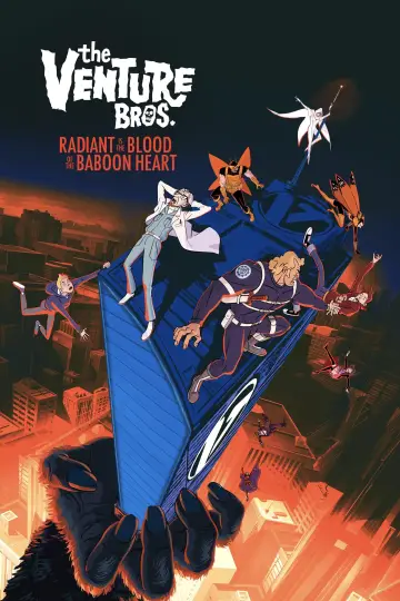 Plakat do filmu "Bracia Venture: Świetlista jest krew z serca pawiana" #77341
