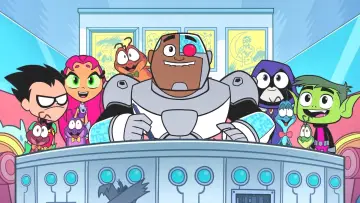 Zasłona do filmu "Teen Titans Go! See Space Jam" #362225