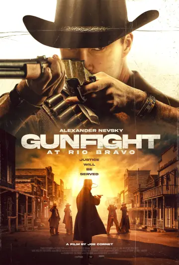 Plakat do filmu "Gunfight at Rio Bravo" #4845