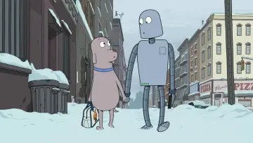 Zasłona do filmu "Pies i Robot" #190465