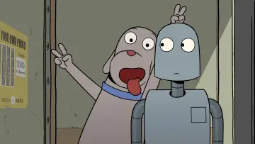 Zasłona do filmu "Pies i Robot" #190467