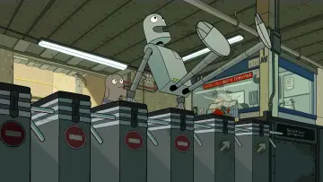 Zasłona do filmu "Pies i Robot" #190474