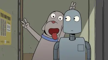 Zasłona do filmu "Pies i Robot" #190477