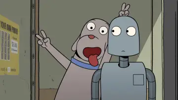 Zasłona do filmu "Pies i Robot" #190481