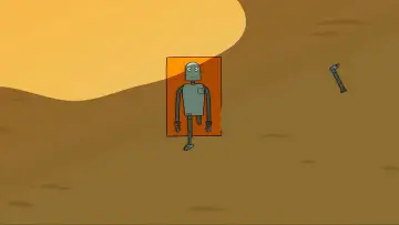 Zasłona do filmu "Pies i Robot" #691753