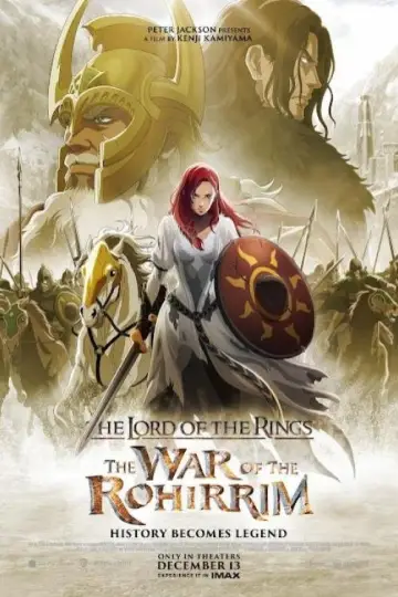 Plakat do filmu "Władca Pierścieni: Wojna Rohirrimów" #592311