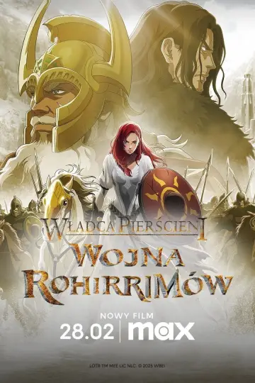 Plakat do filmu "Władca Pierścieni: Wojna Rohirrimów" #592351