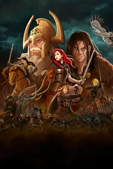 Plakat do filmu "Władca Pierścieni: Wojna Rohirrimów" #592353
