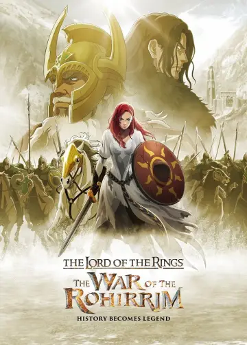 Plakat do filmu "Władca Pierścieni: Wojna Rohirrimów" #592368