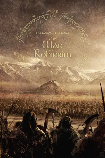 Plakat do filmu "Władca Pierścieni: Wojna Rohirrimów" #592371