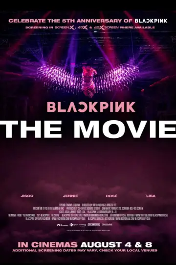 Plakat do filmu "블랙핑크 더 무비" #1058489