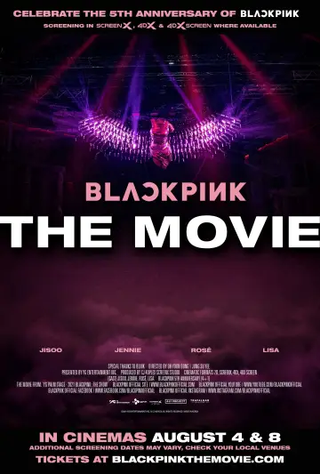 Plakat do filmu "블랙핑크 더 무비" #1058490
