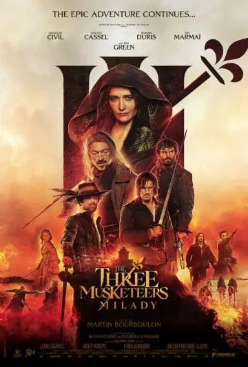 Plakat do filmu "Trzej muszkieterowie: Milady" #162145