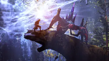 Zasłona do filmu "Monster Hunter: Legends of the Guild" #357307