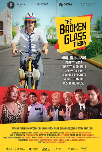 La teoría de los vidrios rotos plakat